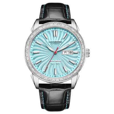 HANBORO series men's fully automatic mechanical watch, fashionable and stylish business watch 8043