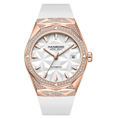HANBORO Fashion Women's Fully Automatic Mechanical Watch Temperament Waterproof Watch 725-2