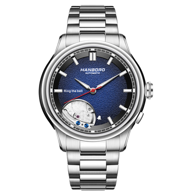 HANBORO hourly clock series men's fully automatic mechanical watch 5378-1